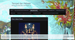 Desktop Screenshot of hekate-tempel.net